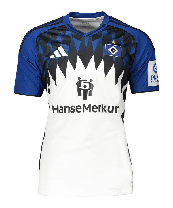 adidas hamburger sv hjemmebanetrøje 20252026 hvid
