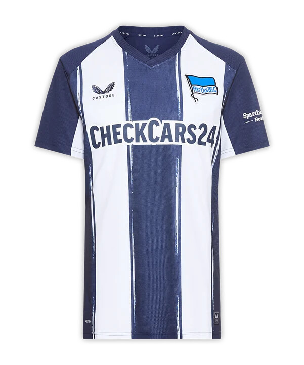 castore hertha bsc berlin hjemmebanetrøje 20252026 børn blå f021