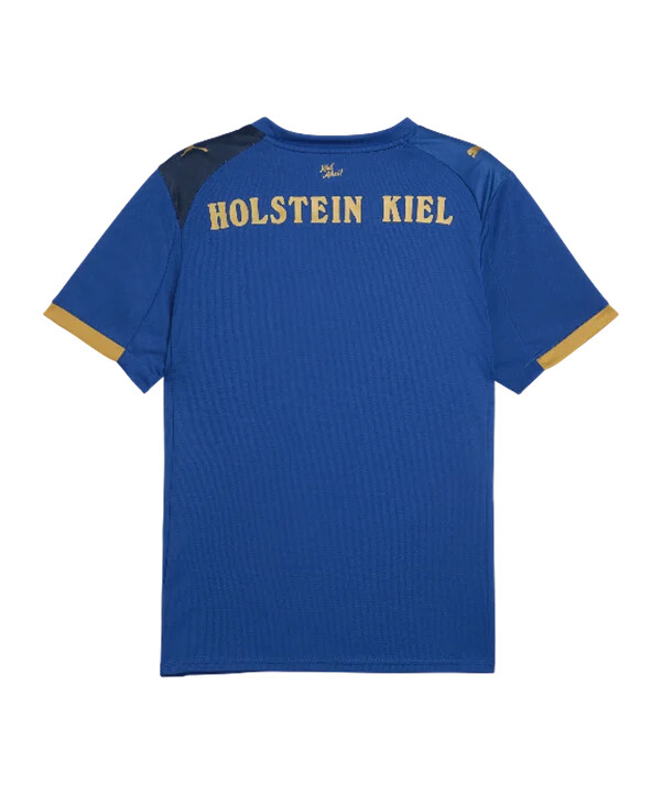 puma holstein kiel hjemmebanetrøje børn blå f01