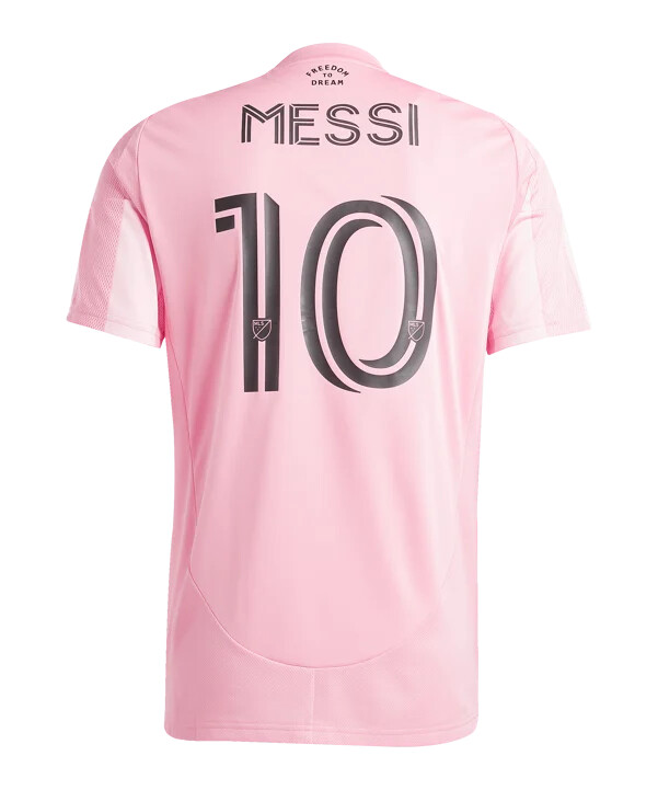 adidas inter miami hjemmebanetrøje 2025 messi lyserød