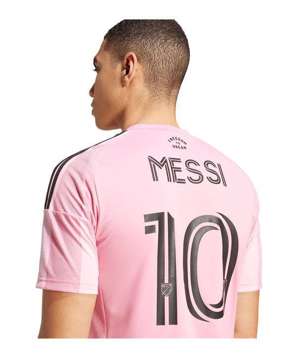 adidas inter miami hjemmebanetrøje 2025 messi lyserød