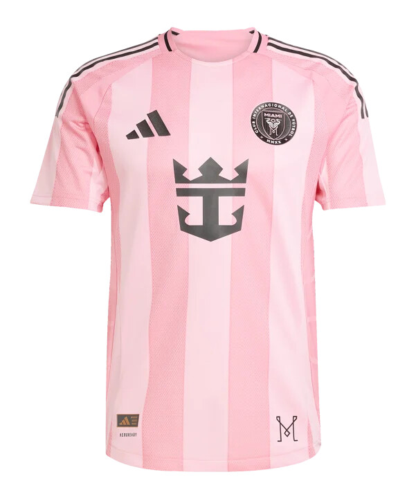 adidas inter miami authentic hjemmebanetrøje 2025 messi lyserød