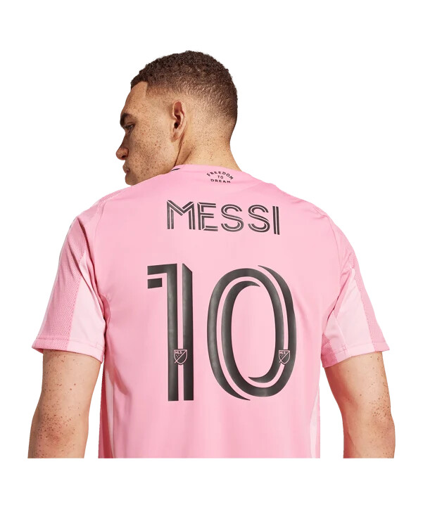 adidas inter miami authentic hjemmebanetrøje 2025 messi lyserød