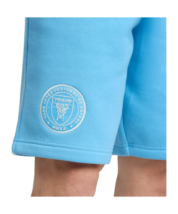adidas inter miami travel shorts blå