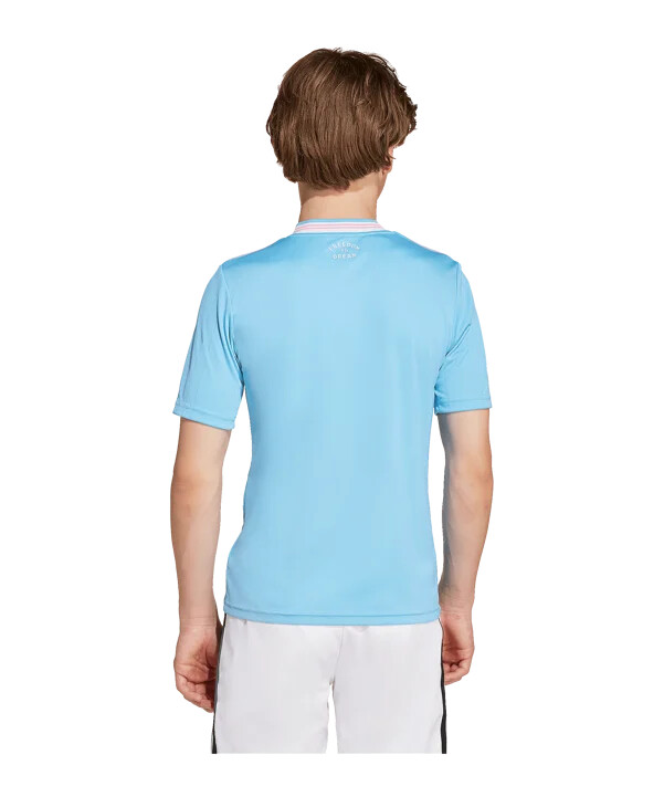 adidas inter miami trøje 3. klasse 20252026 børn blå