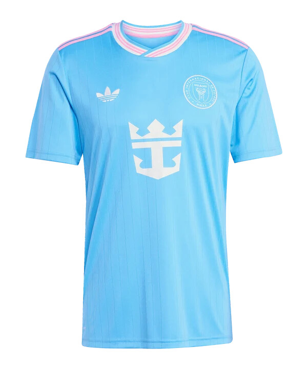 adidas inter miami messi 3. trøje 20252026 børn blå
