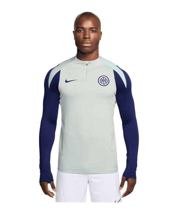 nike inter milan strike drill top sweatshirt grå f093