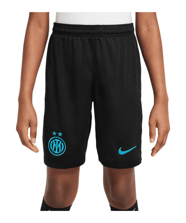 nike inter milan hjemmebaneshorts 20252026 børn sort f010