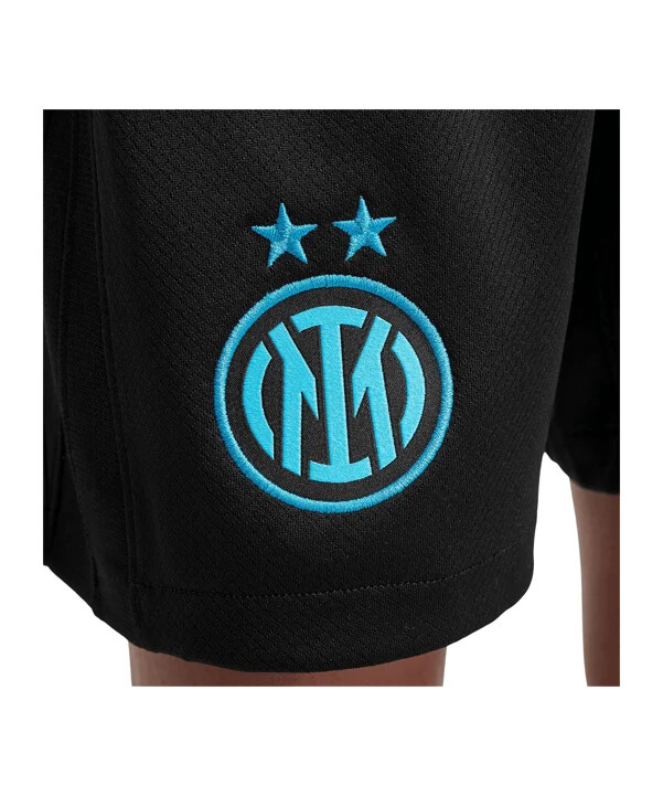 nike inter milan hjemmebaneshorts 20252026 børn sort f010