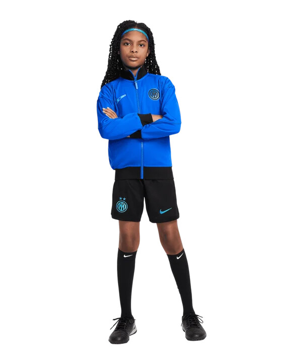 nike inter milan hjemmebaneshorts 20252026 børn sort f010