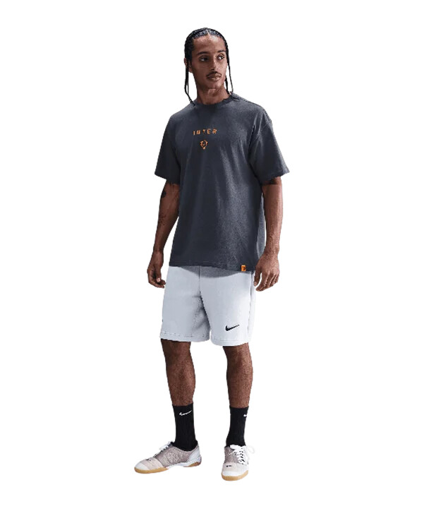 nike inter milan t90 ordmærke t-shirt blå f437