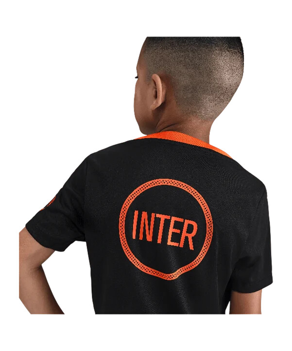 nike inter milan træningstrøje børn sort f010