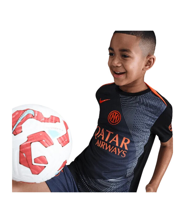 nike inter milan træningstrøje børn sort f010