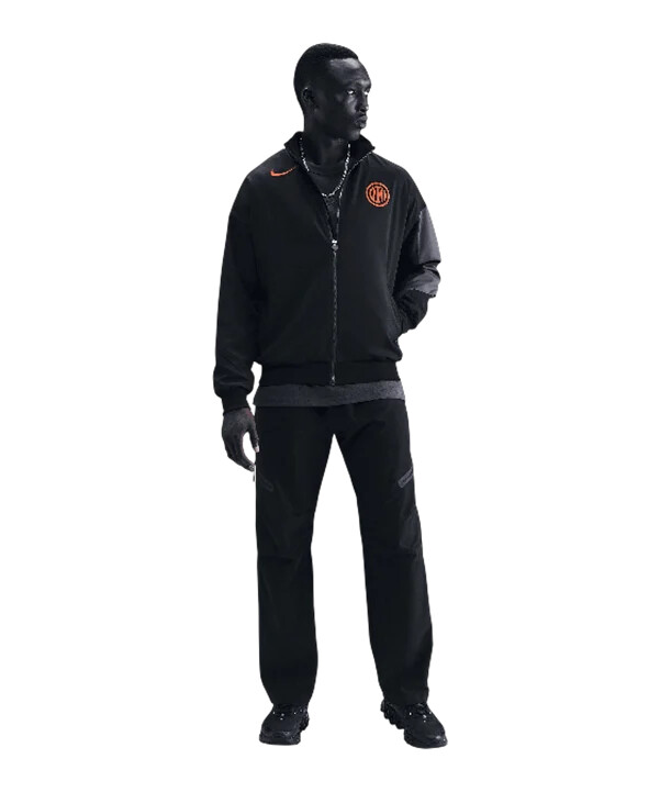 nike inter milan træningsjakke sort f010