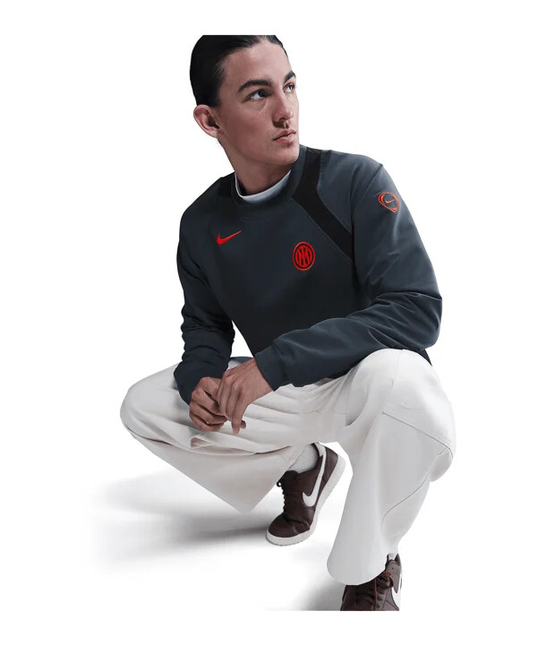 nike inter milan t90 sweatshirt blå f437