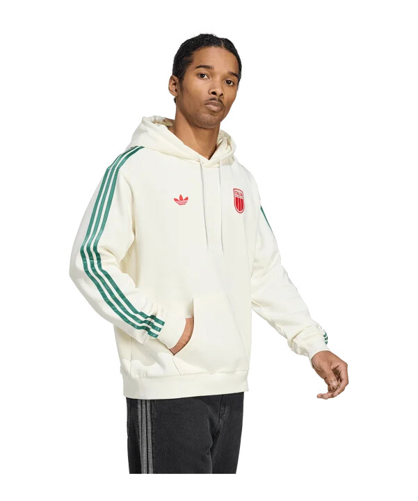 adidas italien hættetrøje hvid