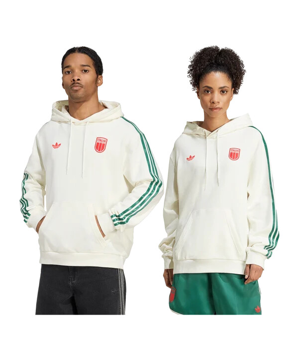 adidas italien hættetrøje hvid