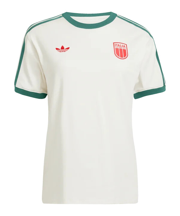 adidas italien hvid t-shirt til kvinder