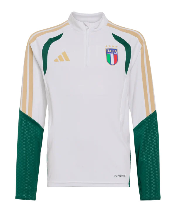 adidas italy trio træningstrøje børn hvid