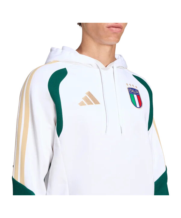 adidas italien tiro hættetrøje hvid