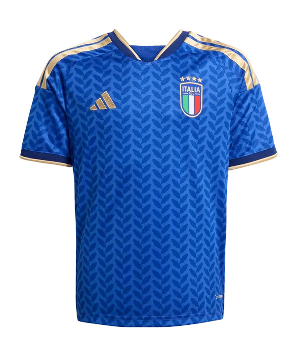 adidas italien hjemmebanetrøje vm 2026 børn blå
