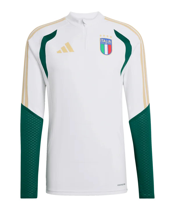 adidas italy trio træningstrøje hvid