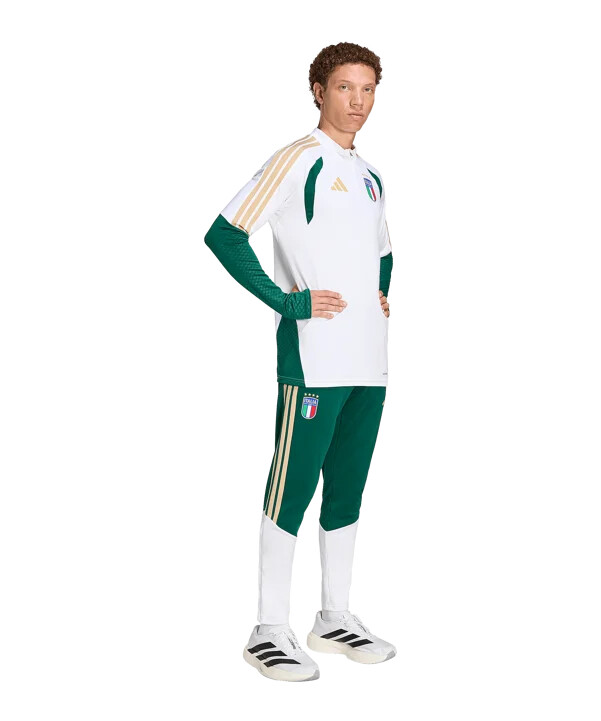 adidas italy trio træningstrøje hvid