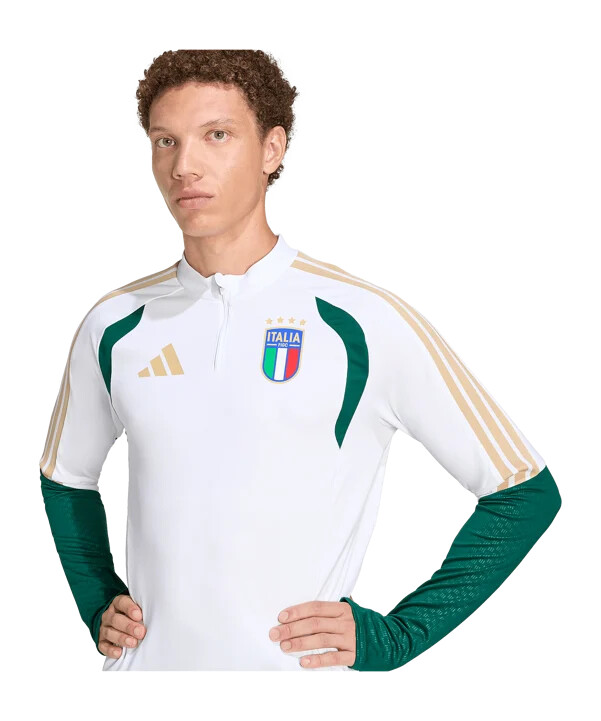 adidas italy trio træningstrøje hvid