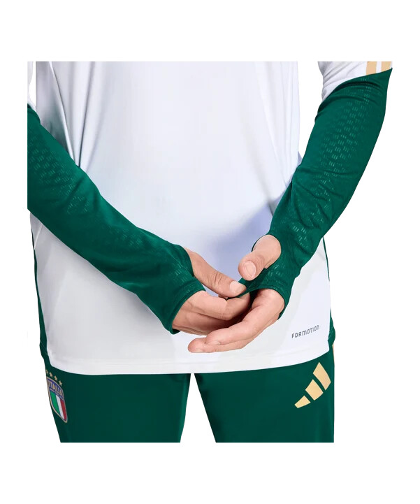adidas italy trio træningstrøje hvid