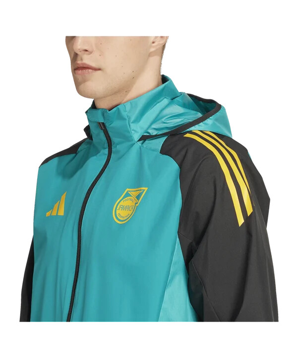 adidas jamaica regnjakke grøn