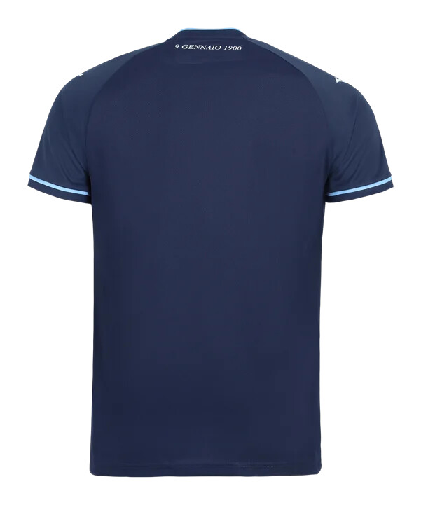 mizuno lazio roma trøje 3. plads 20252026 blå f14
