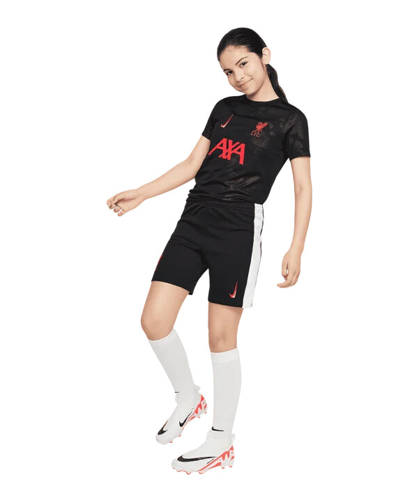 nike fc liverpool shorts 3. klasse 20242025 børn sort f010