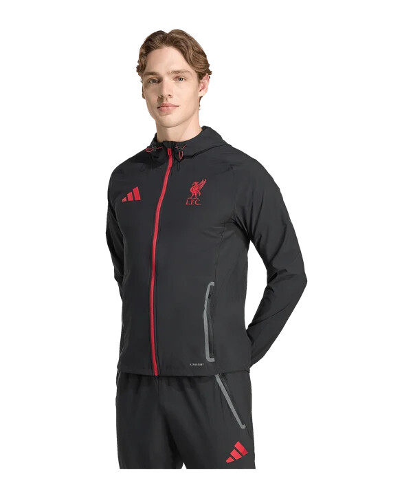 adidas fc liverpool tiro 25 konkurrencejakke sort