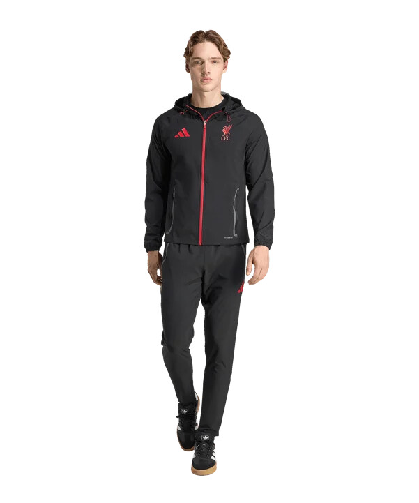 adidas fc liverpool tiro 25 konkurrencejakke sort
