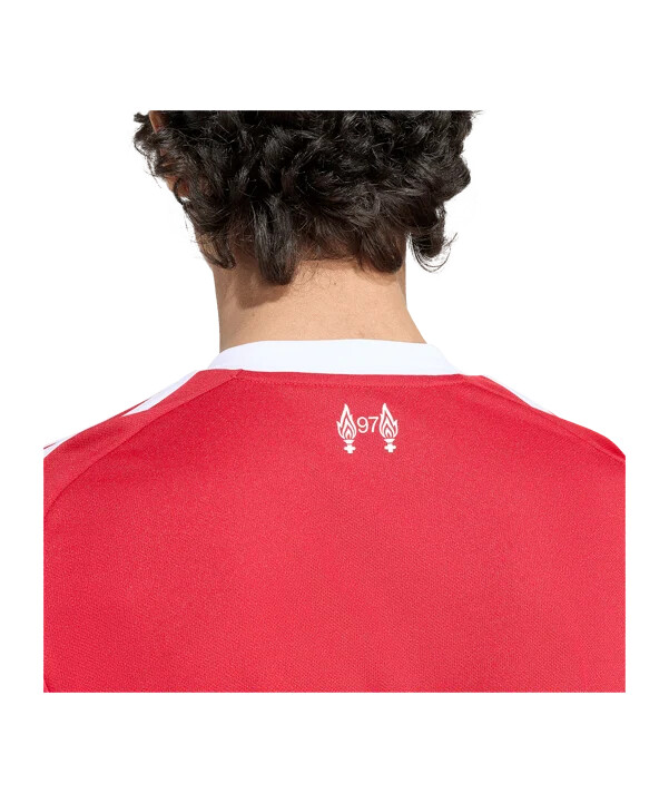adidas fc liverpool hjemmebanetrøje 20252026 rød