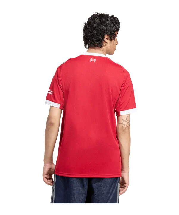 adidas fc liverpool hjemmebanetrøje 20252026 rød