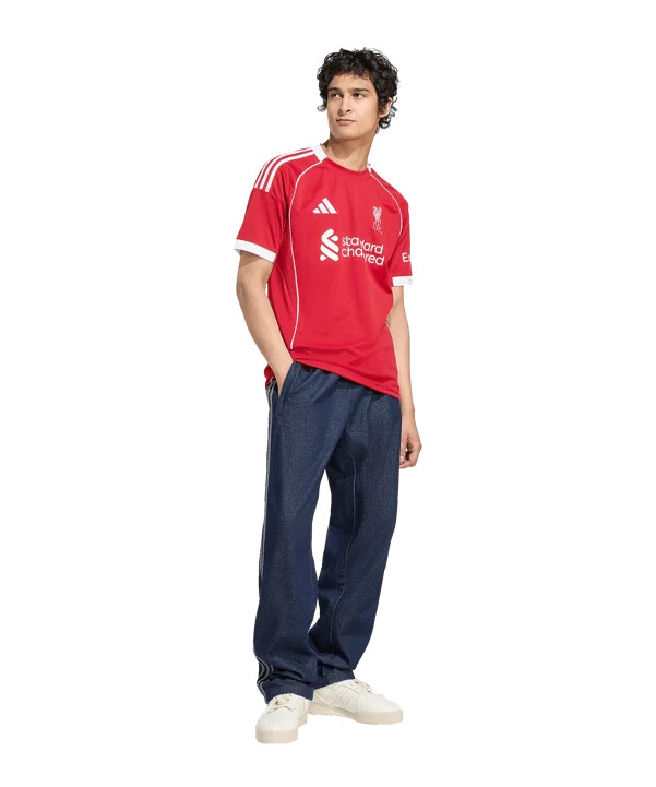adidas fc liverpool hjemmebanetrøje 20252026 rød