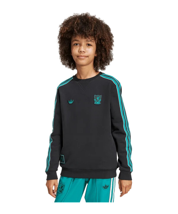 adidas fc liverpool icon sweatshirt børn sort
