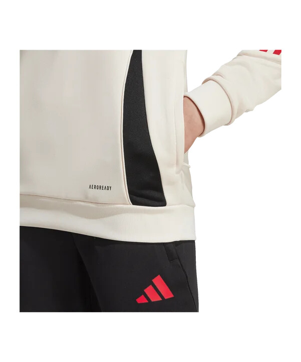adidas fc liverpool tiro træningshættetrøje børn hvid
