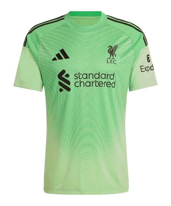 adidas fc liverpool målmandstrøje 202526 børn grøn