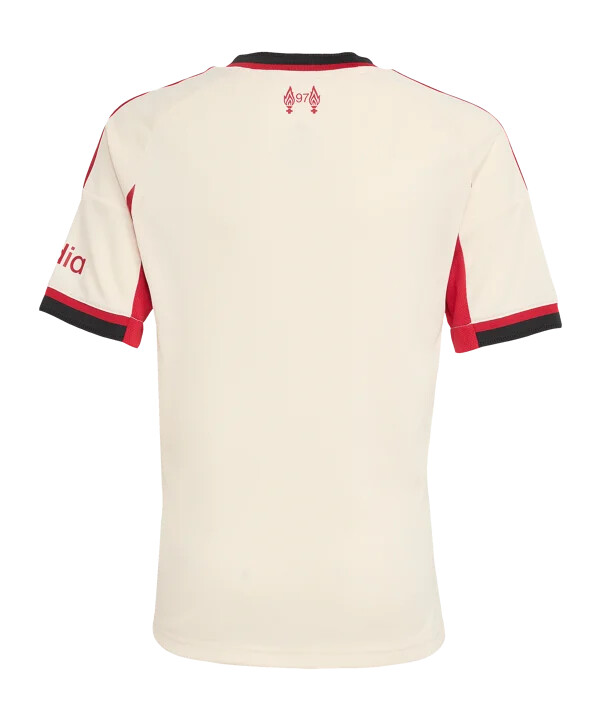 adidas fc liverpool udebanetrøje 202526 børn hvid