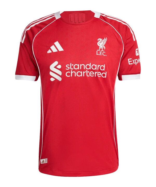 adidas fc liverpool autentisk hjemmebanetrøje 202526 rød