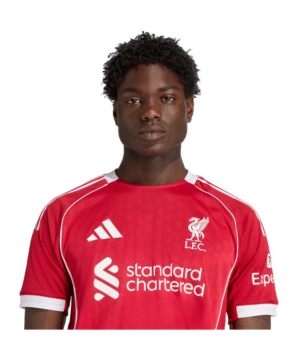 adidas fc liverpool autentisk hjemmebanetrøje 202526 rød