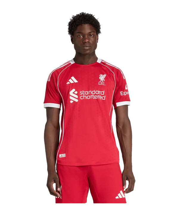 adidas fc liverpool autentisk hjemmebanetrøje 202526 rød