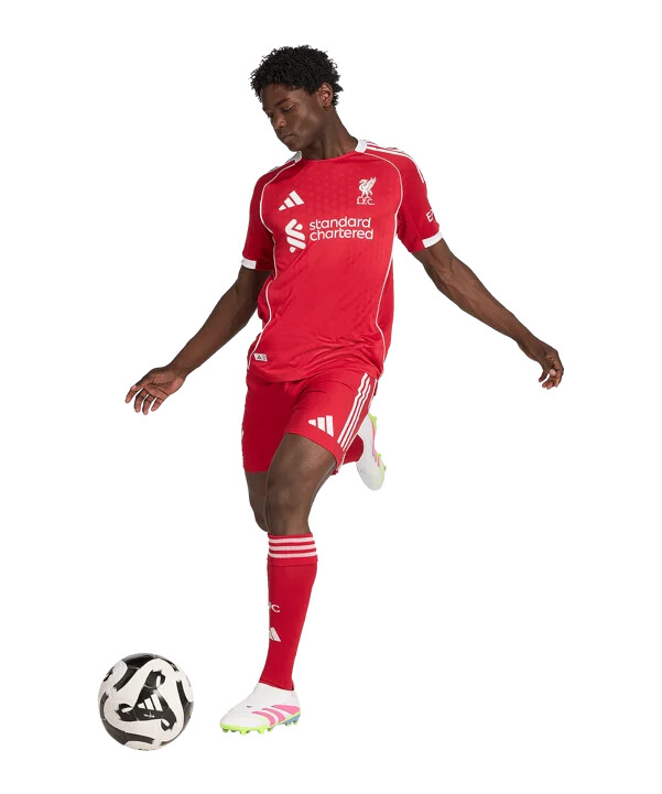 adidas fc liverpool autentisk hjemmebanetrøje 202526 rød