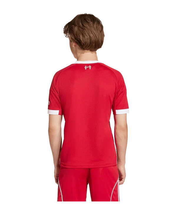 adidas fc liverpool hjemmebanetrøje 202526 børn rød