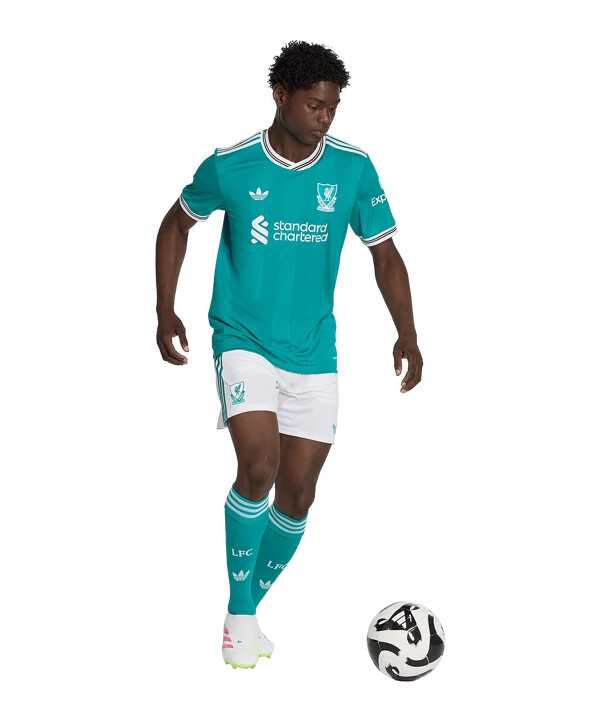 adidas fc liverpool shorts 3. klasse 20252026 hvid
