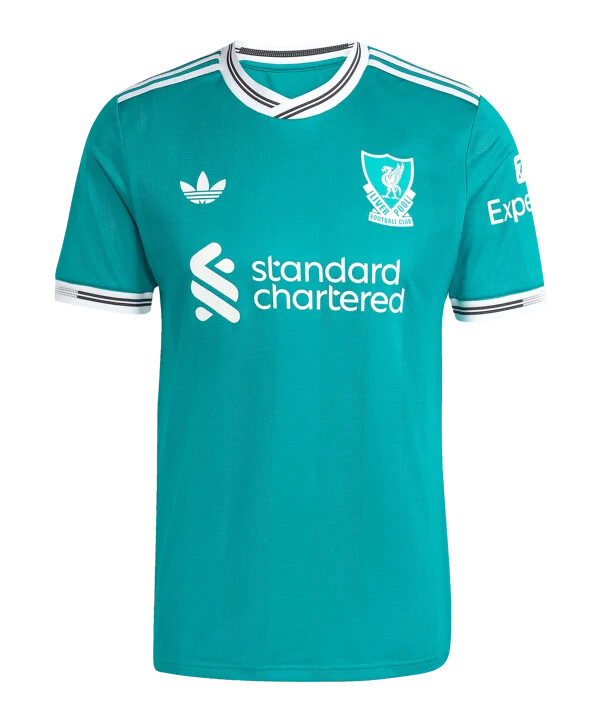 adidas fc liverpool autentisk 3. trøje 20252026 grøn
