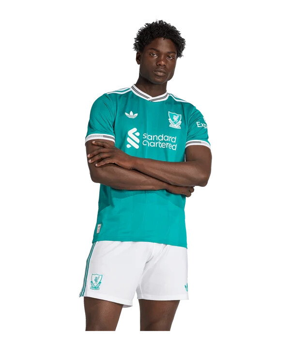 adidas fc liverpool autentisk 3. trøje 20252026 grøn
