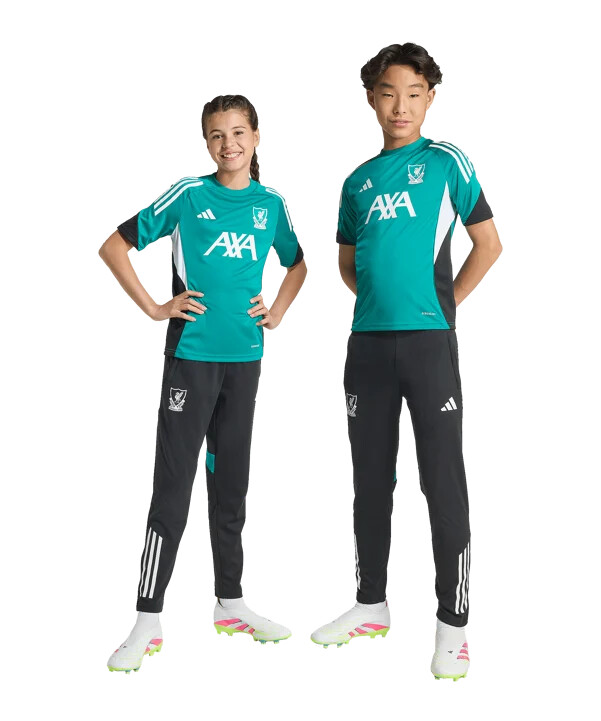 adidas fc liverpool europæiske træningsbukser 202526 børn sort
